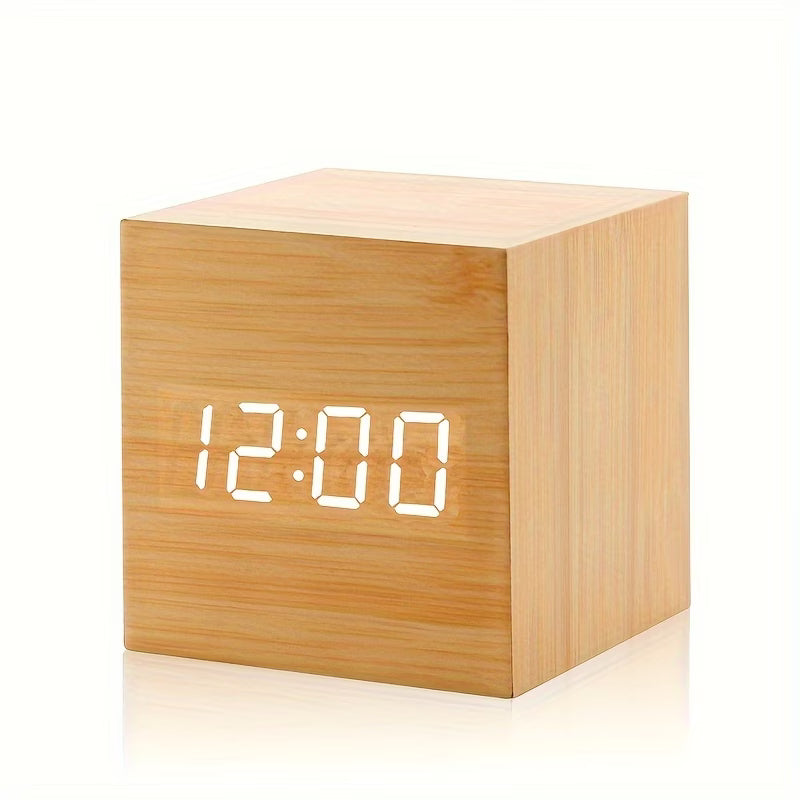 Ark & Oak™ Smart Wood Clock