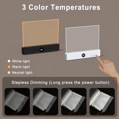 Ark & Oak™ GlowRead LED Book Light