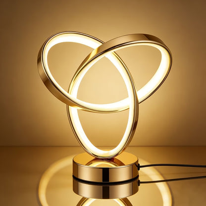 Ark & Oak™ Infinity Loop LED Table Lamp