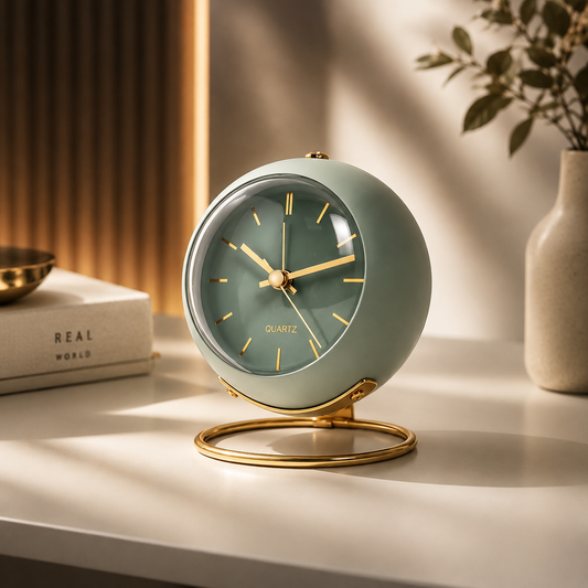 Ark & Oak™ Minimalist Quartz Clock