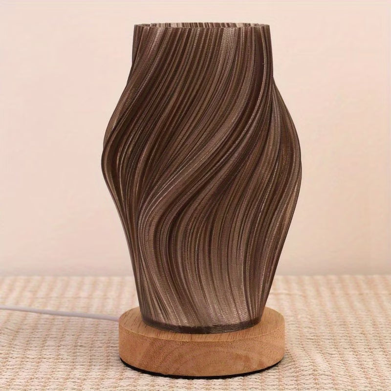Ark & Oak™ Spiral LED Table Lamp