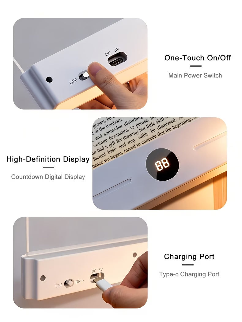 Ark & Oak™ GlowRead LED Book Light
