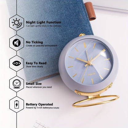 Ark & Oak™ Minimalist Quartz Clock