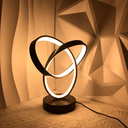 Ark & Oak™ Infinity Loop LED Table Lamp