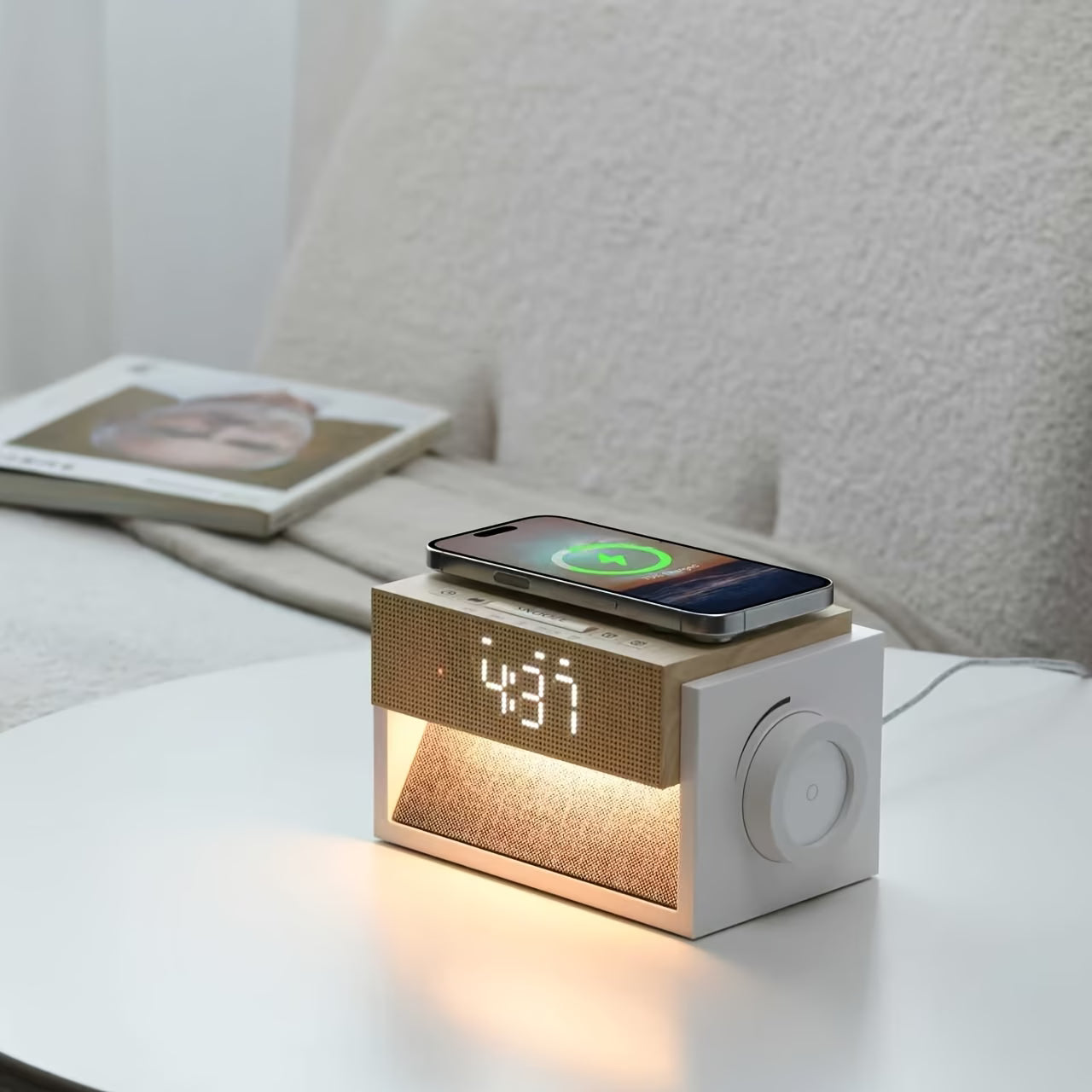 Ark & Oak™ GlowRise Smart Alarm