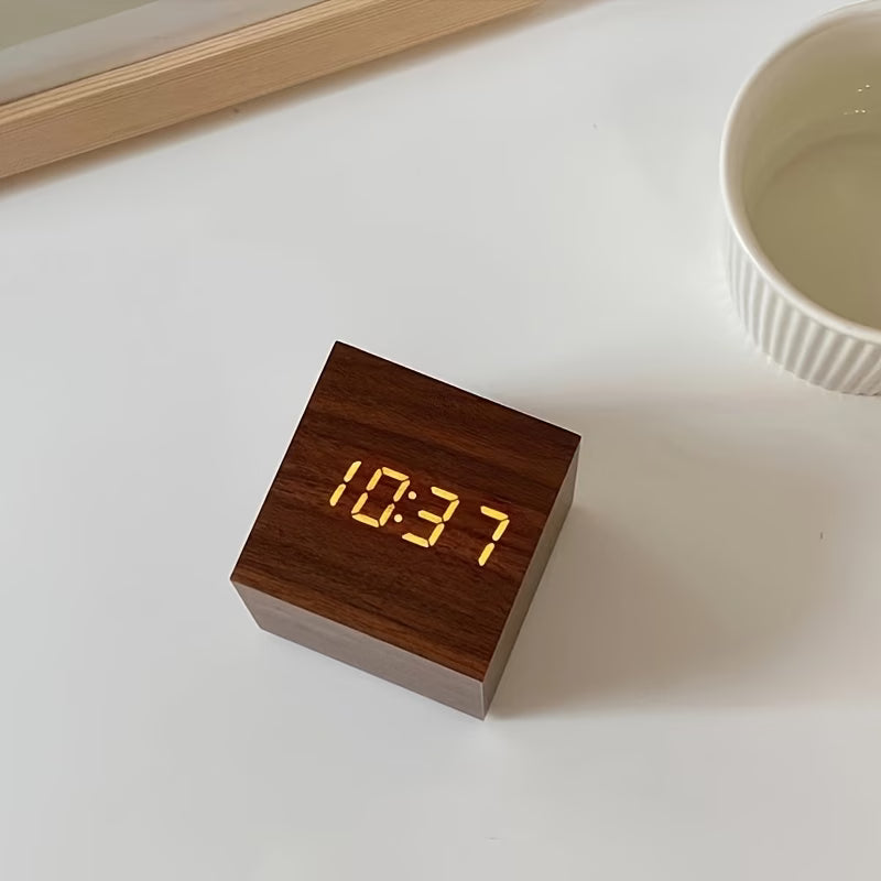 Ark & Oak™ Smart Wood Clock
