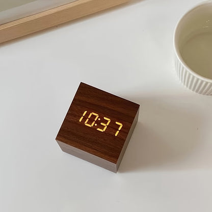 Ark & Oak™ Smart Wood Clock