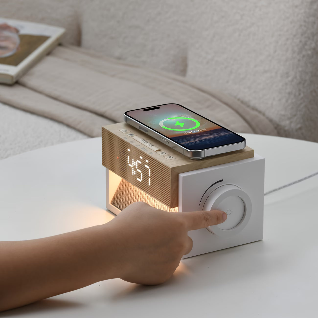 Ark & Oak™ GlowRise Smart Alarm