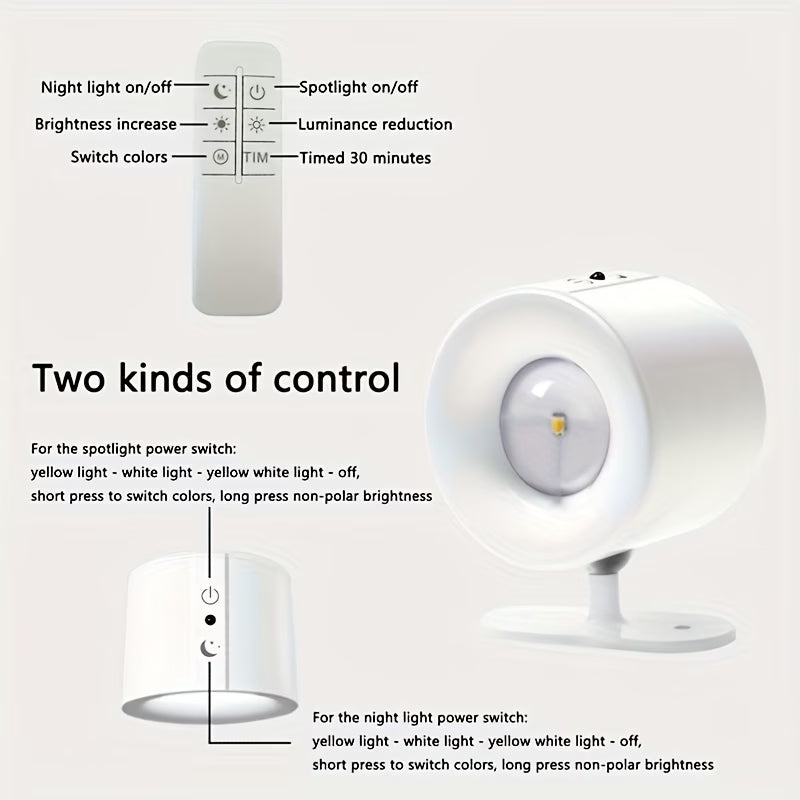 Ark & Oak™ Daul Magnetic Wall Light (2pcs)