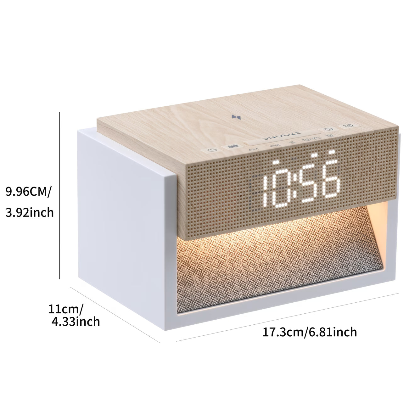 Ark & Oak™ GlowRise Smart Alarm