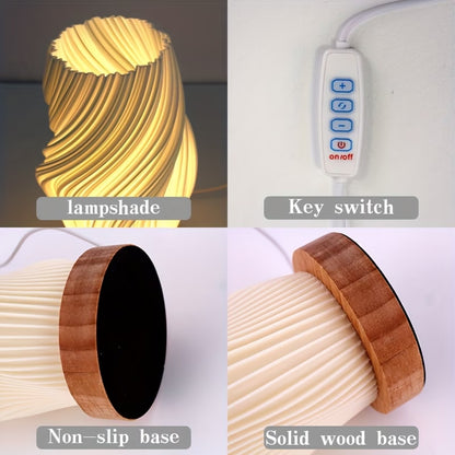 Ark & Oak™ Spiral LED Table Lamp